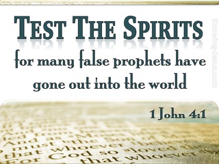 1 John 4:1 Test The Spirits (white)